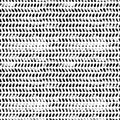 Brush strokes grunge zig zag seamless pattern. Vector chevron and herringbone fabric ornament.